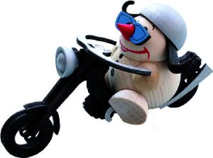 Holzfigur Cool Man - Chopper