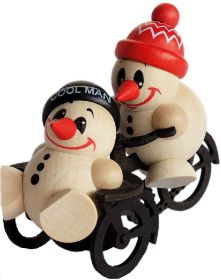 Holzfigur Cool Man - Trike