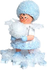 Schneeflöckchen mit Schneekugel