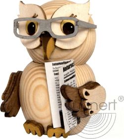 Mini-Eule mit Brille