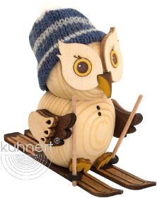 Mini-Eule mit Ski