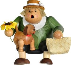 Kantenhocker Hundefreundin - Die Dicken Kantenhocker Hundefreundin - Die Dicken