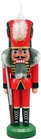 Legler Nussknacker Soldat, rot, 26cm