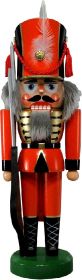 Legler Nussknacker Soldat, rot, 38cm