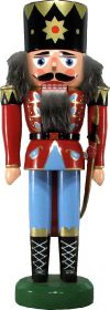 Nussknacker König, rot, 38 cm