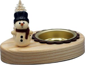 Teelichthalter Schneemann 5cm