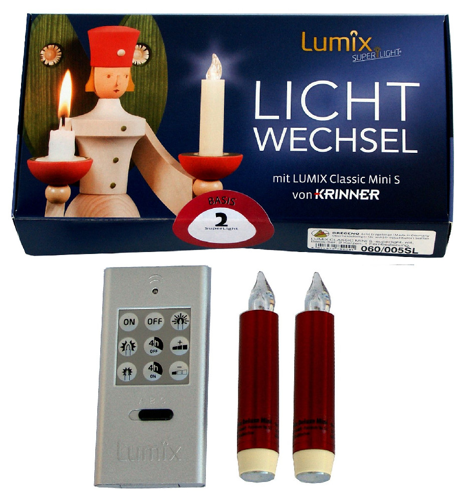 Lumix Classic mini S - Lichtwechsel Basis 2er-Set rot