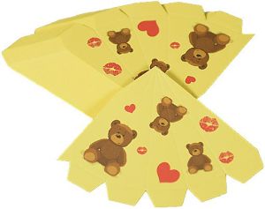 Bastelset 3er-Set Marienberger Adventssterne Teddy Kuss gelb Bastelset 3er-Set Marienberger Adventssterne Teddy Kuss gelb