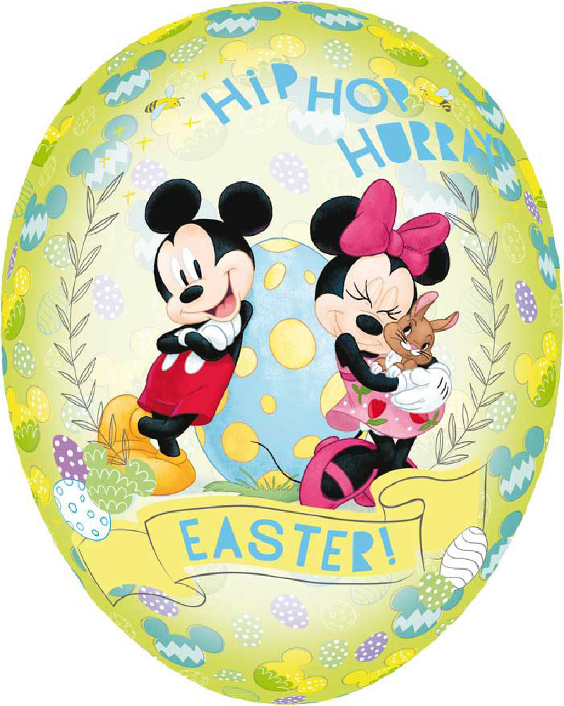Osterei Disney - Minnie & Mickey Maus, 15 cm