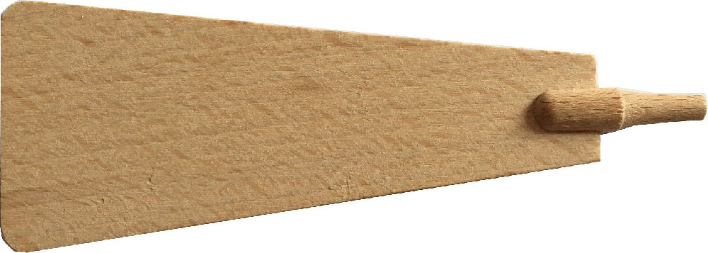 Pyramidenflügel mit Schaft Dms. 5 mm, Länge 80mm