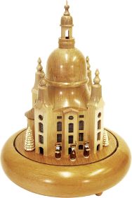 Spieldose Frauenkirche, el. bel., 36er Spielwerk