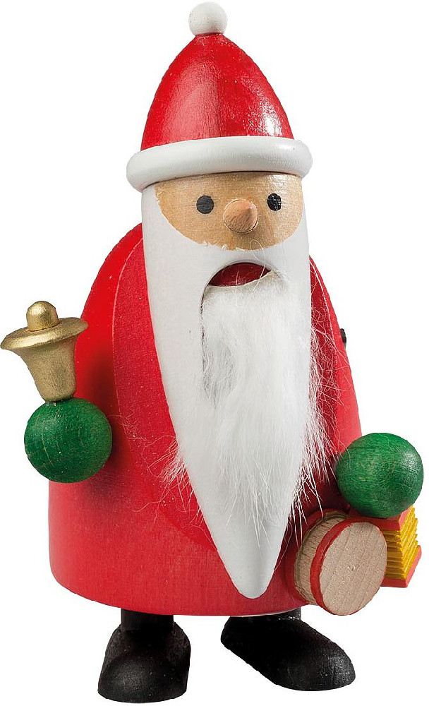 Nußknacker Langbart Santa mit Glocke