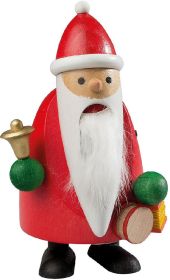 Nußknacker Langbart Santa mit Glocke Nußknacker Langbart Santa mit Glocke