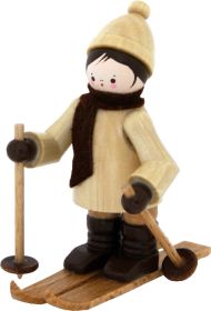 Skifahrer, natur