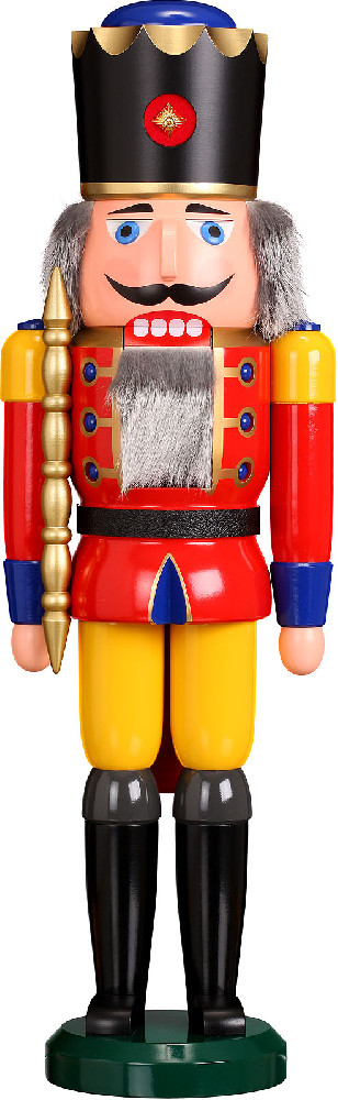 Nussknacker König, rot, 60 cm