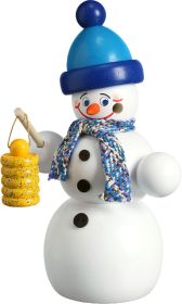 Räuchermann Schneemann mit Laterne Räuchermann Schneemann mit Laterne