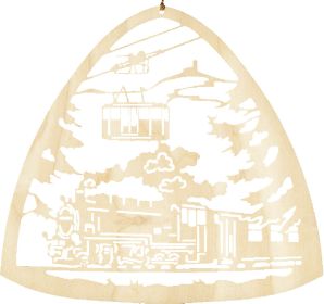 Fensterbild Eisenbahn