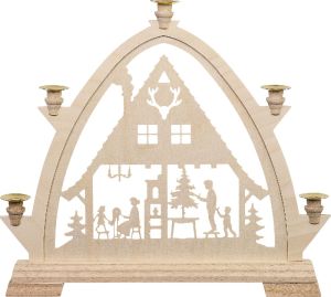 Kleine gotische Bögen für Wachskerzen Waldhaus Kleine gotische Bögen für Wachskerzen Waldhaus