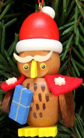 Baumbehang Eule Weihnachtsmann Baumbehang Eule Weihnachtsmann