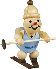 Schneemann Junior - Skianfänger, Schneepflug