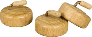 Curlingsteine, 3er Set