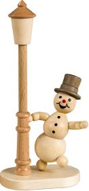 Schneemann - an der Laterne, Filmszene
