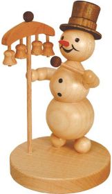 Schneemannmusikant - Glockenspiel
