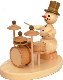 Schneemannmusikant - Schlagzeug