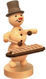 Schneemannmusikant - Xylophon