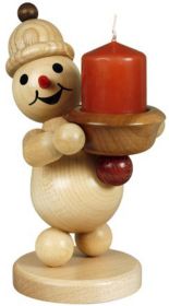 Kerzenhalter Schneemann Junior - Lichthalter, rechts