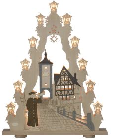 Lichterspitze Rothenburg ob der Tauber, 15 flg. Lichterspitze Rothenburg ob der Tauber, 15 flg.