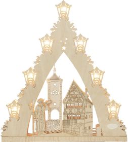 Lichterspitze Rothenburg ob der Tauber, 7 flg. Lichterspitze Rothenburg ob der Tauber, 7 flg.