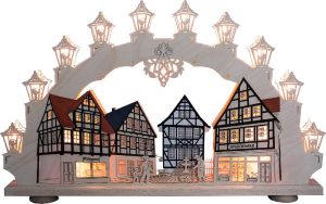 Lichterbogen Altstadt, Motiv einseitig, 15 flg. Lichterbogen Altstadt, Motiv einseitig, 15 flg.