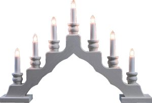 Schwedenleuchter - weiß Schwedenleuchter - weiß