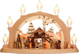Schwibbogen Weihnachtsstimmung Schwibbogen Weihnachtsstimmung