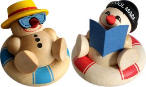 Holzfigur Cool Man - Holiday