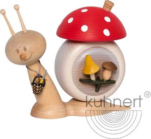 Räucherfigur Pilzschnecke Räucherfigur Pilzschnecke