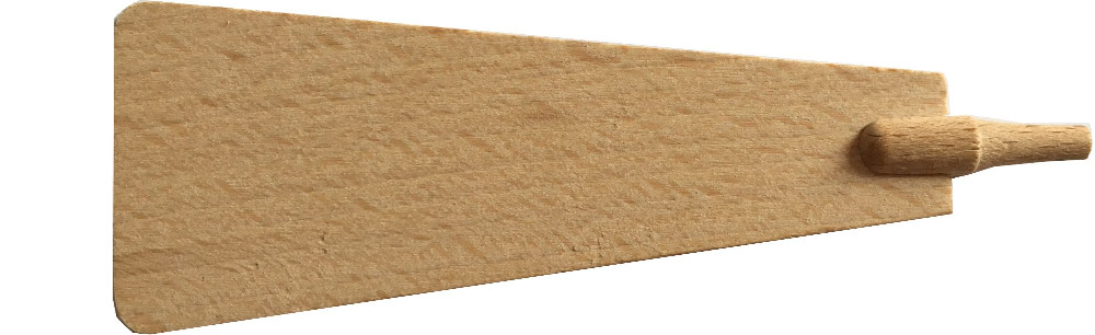 Pyramidenflügel mit Schaft Dms. 5 mm, Länge 100mm