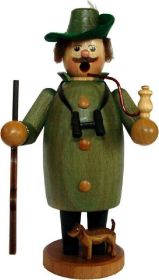 Räuchermännchen Jäger mit Dackel