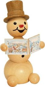 Schneemann - mit Buch