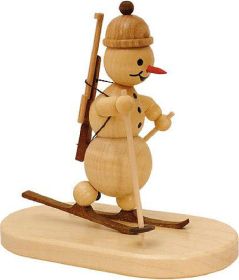 Schneemann - Biathlon, stehend