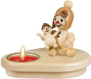 Leuchter Mädchen mit Puppe