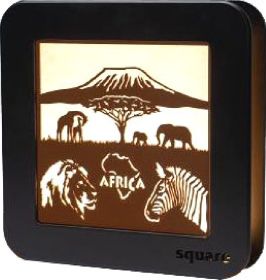 Square Standbild LED - Africa, kolonial/ocker Square Standbild LED - Africa, kolonial/ocker