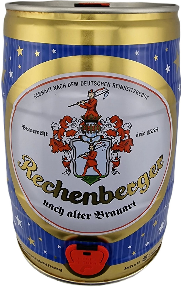 Rechenberger Bock im Weihnachtsfässchen