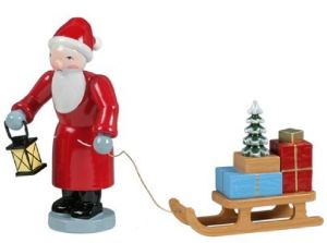 Weihnachtsmann mit Schlitten Weihnachtsmann mit Schlitten