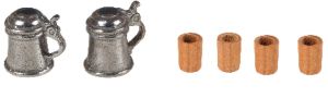 Becher und Krug -  6teilig