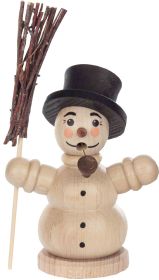 Räuchermann Schneemann natur Räuchermann Schneemann natur