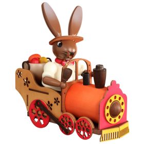 Räucherhase auf Lokomotive Räucherhase auf Lokomotive