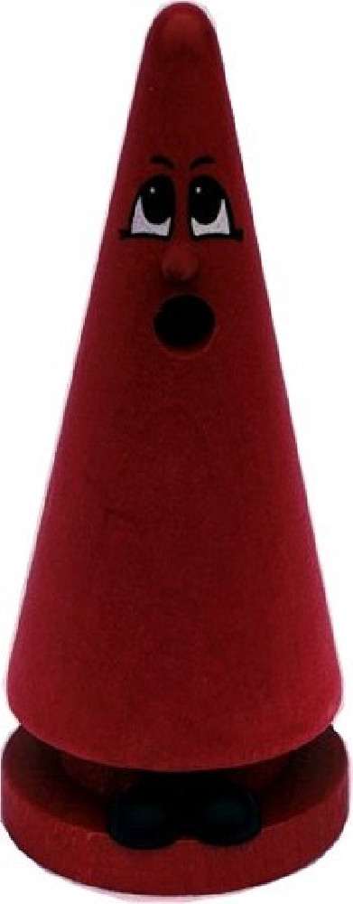 Ziegenbein Räucherfigur - Susi Sandel, rot